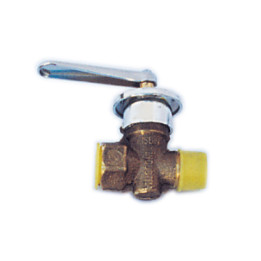 LLAVE PASO GAS DE 3/4 CROMO