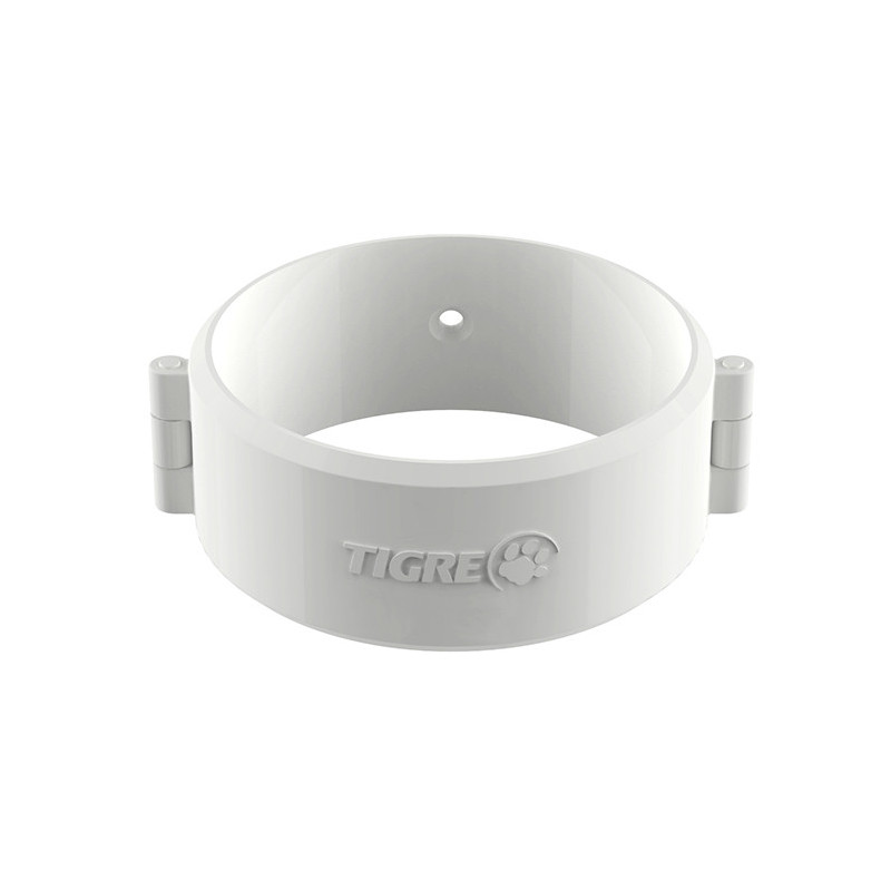ABRAZADERA P/TUBO PVC BLANCO  