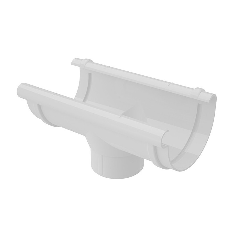 EMBUDO CANALETA  PVC BLANCO   