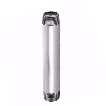 NIPLE DE 1 x 5   CM GALVA
