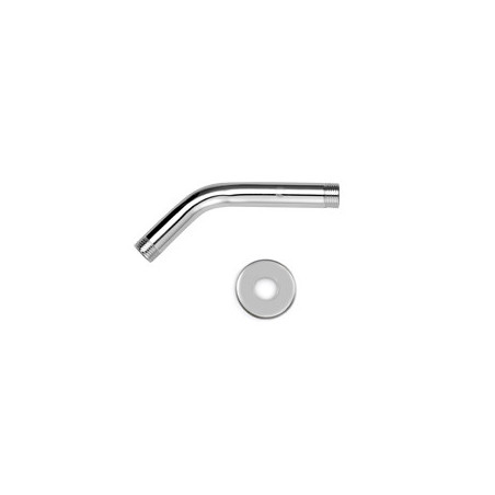 BRAZO LLUVIA INOX.45° 1/2x18cm