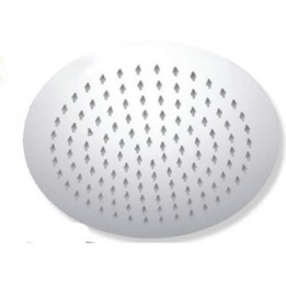 FLOR DUCHA 6" REDONDA ACERO