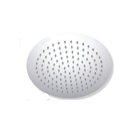FLOR DUCHA 12" REDONDA ACERO