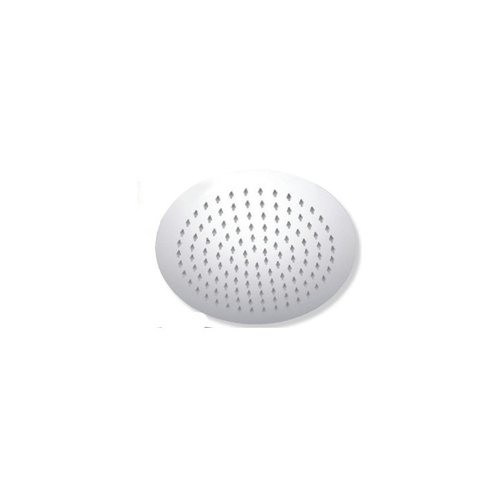 FLOR DUCHA 12" REDONDA ACERO
