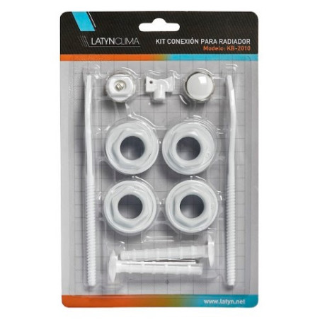 KIT CONEX.P/RADIADOR 11 PZ.1"