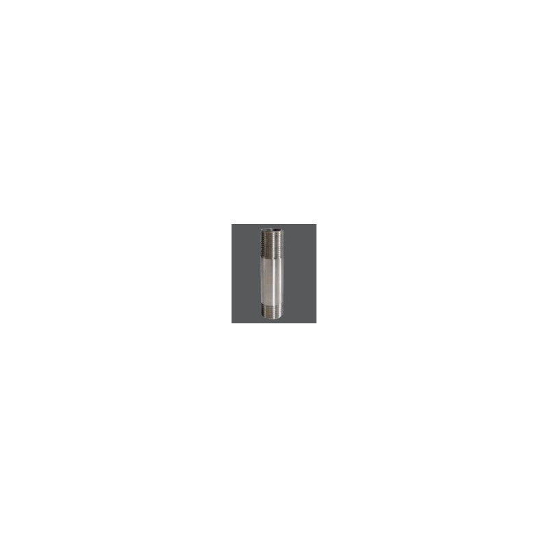 NIPLE DE ACERO INOX.1/2X8CM