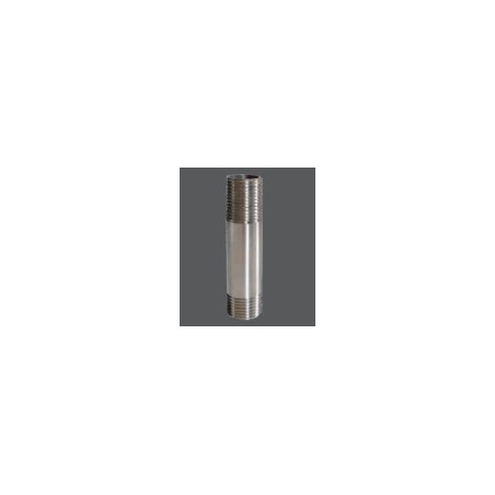 NIPLE DE ACERO INOX.1/2X8CM