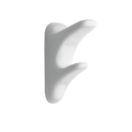 PERCHA DOBLE DE PEGAR COMPAC