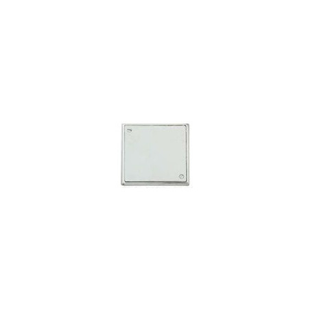 TAPA SIMPLE P/PISO 20x20 CROMA
