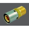 RACOR FIJO MACHO 32MM x 1"