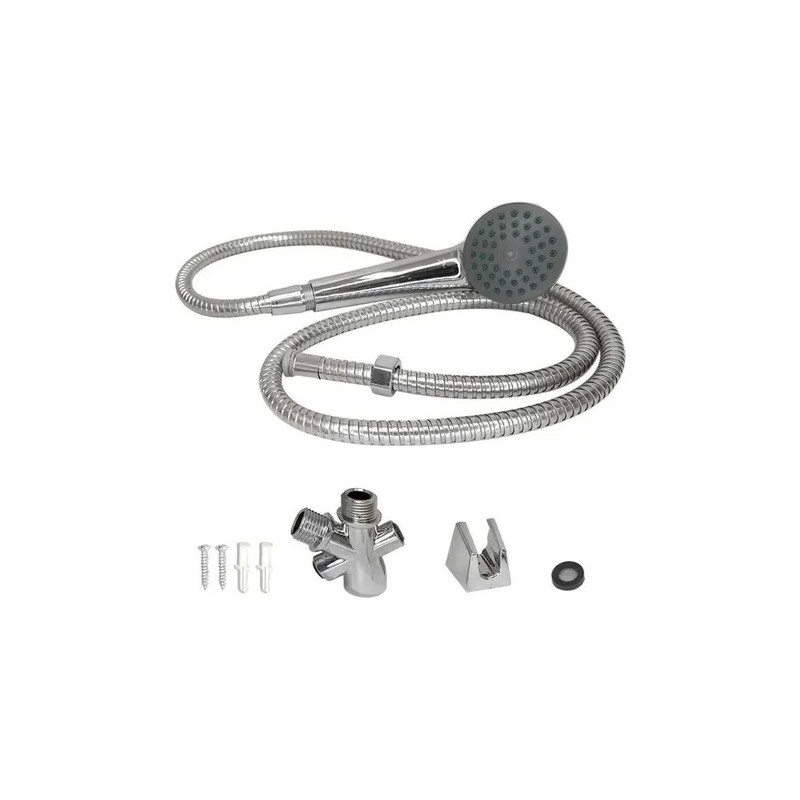 KIT DUCHADOR + DERIVADOR + FLEXIBLE +SOPORTE