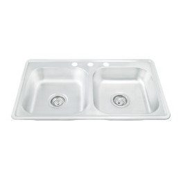 PILETA COCINA DOBLE BACHA
