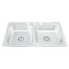 PILETA COCINA DOBLE BACHA