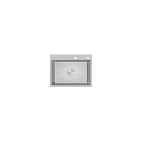 PILETA COCINA 40X40X18 LUXE