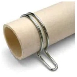 GRAMPA PARA CAÑO DE PVC DE 50  X 10 UNIDADES