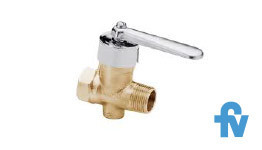 LLAVE GAS CROMO - FV