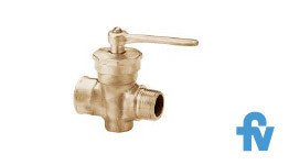 LLAVE GAS BRONCE - FV