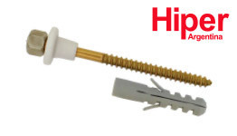 TORNILLOS P/INODORO - HIPER