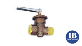 LLAVE GAS BRONCE - IB