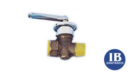 LLAVE GAS CROMO - IB