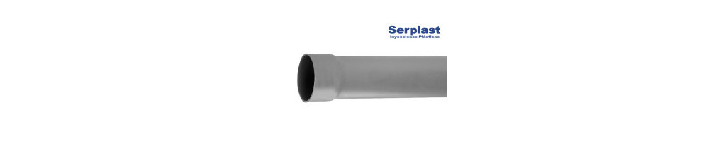 TUBOS PVC GRIS JUNTA PEGAR - SERPLAST